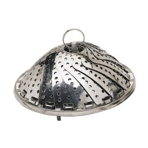 Kitchen Craft Stainless Steel Steaming Basket - 23cm