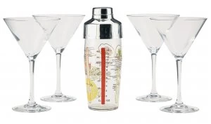 Luminarc Martini Glass Cocktail Making Set