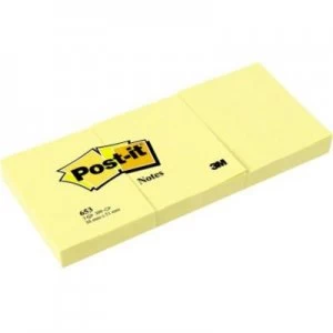 Post-it Sticky note 7000080584 51mm x 38mm Yellow 300 sheet