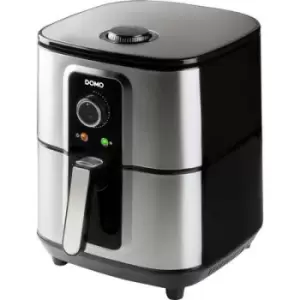 DOMO DO536FR Airfryer Cool touch housing, Overheat protection, Timer fuction, Indicator light Stainless steel, Black