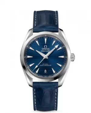 Omega Seamaster Aqua Terra 150m Master Co-Axial Chronometer Blue Dial Mens Watch 220.13.38.20.03.001 220.13.38.20.03.001
