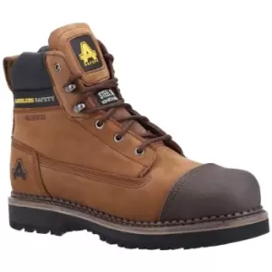 Amblers Mens AS233 Leather Scuff Boot (11 UK) (Brown) - Brown