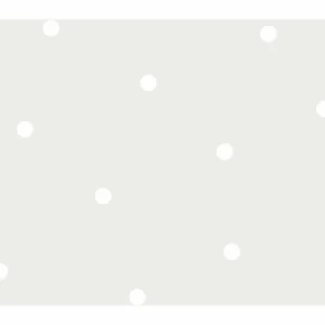 Holden Decor Dotty Pattern Childrens Polka Dot Spots Grey Wallpaper
