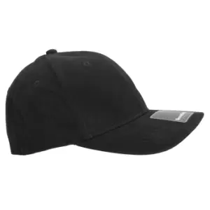 Beechfield Adults Unisex Signature Stretch-Fit Baseball Cap (Pack of 2) (S-M) (Black)
