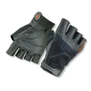Ergodyne ProFlex 900 Impact Fingerless Large Gloves Black EY900L