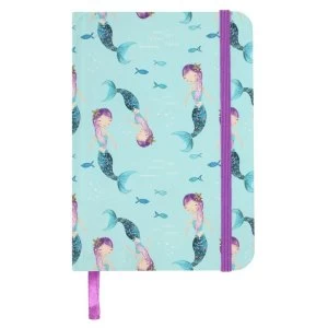 Mermaid Notebook with Starfish Charm (A6)