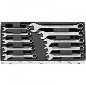 Stahlwille 96400808 13/10 KT Crowfoot wrench set 10 Piece 8 - 19 mm