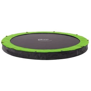 Plum In-Ground Trampoline for DIY Installation with Cover - 10ft Diameter
