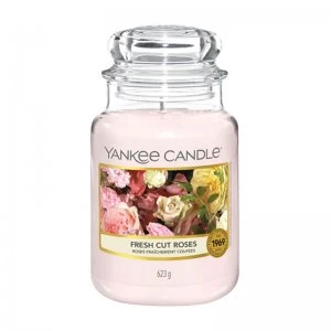 Yankee Candle Fresh Cut Roses Large Jar Candle