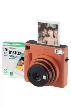 Fujifilm Instax Square SQ1 Instant Camera (20 Shots) - Terracotta Orange