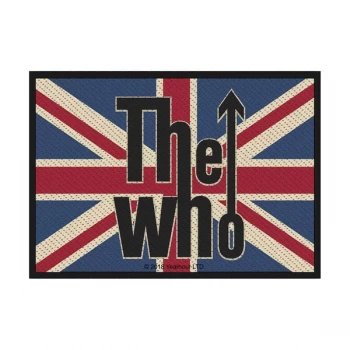 Who - The - Union Flag Logo Standard Patch