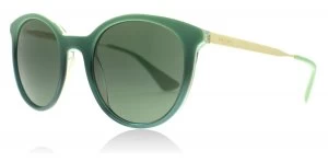 Prada Cinema Sunglasses Green Gradient UFU3O1 53mm