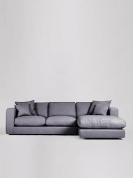 Swoon Althaea Fabric Right Hand Corner Sofa - Smart Wool