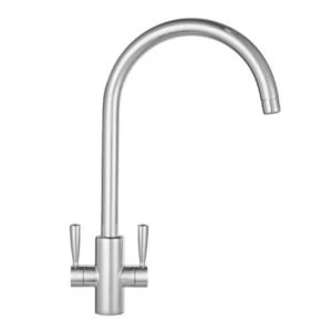 Franke Ascona Stainless steel effect Kitchen Mixer tap