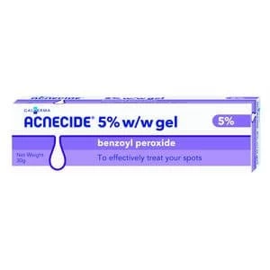 Acnecide 5 percent Gel Benzoyl Peroxide 30g