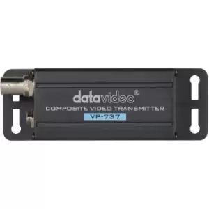 DataVideo VP-737 AV extender AV transmitter & receiver Black