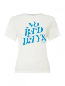 Ban.do No Bad Days T Shirt White