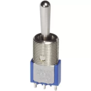 APEM 5637MA Toggle switch 250 V AC 3 A 1 x (On)/Off/(On) momentary/0/momentary