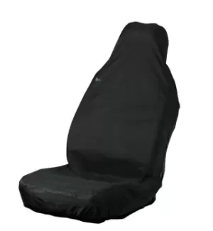 Car Seat Cover Stretch - Front Single - Black TOWN & COUNTRY 3DSFBLK