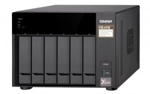 QNAP TS-673-4G 6 Bay Desktop NAS Enclosure with 4GB RAM
