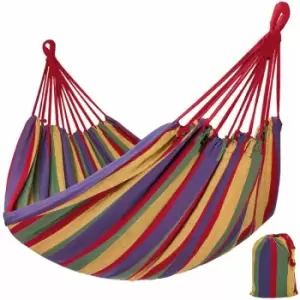 Hammock incl. storage bag - garden hammock, camping hammock, indoor hammock - colourful