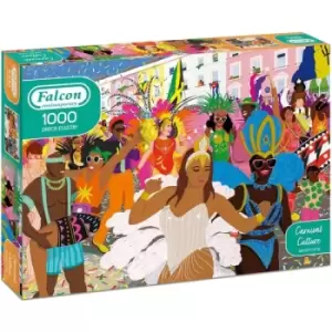 Falcon Contemporary Carnival Culture 1000 Piece Jigsaw Puzzle