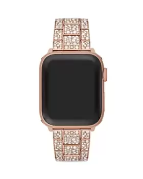 Michael Kors Apple Watch Crystal Stainless Steel Bracelet