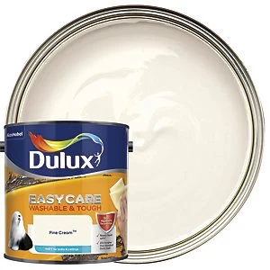 Dulux Easycare Washable & Tough Fine Cream Matt Emulsion Paint 2.5L