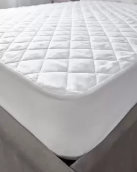Cotton Traders Anti-Allergy Mattress Protector in White