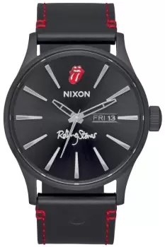 Nixon Rolling Stones Sentry Leather Watch A1354-001