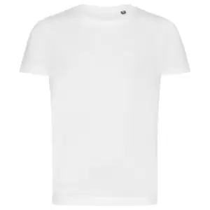 Ecologie Childrens/Kids Cascades Organic T-Shirt (5-6 Years) (Arctic White)