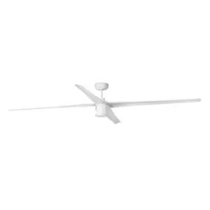 Attos LED White Ceiling Fan with DC Motor Smart - Remote Included, 3000K