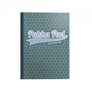 Pukka GLEE Refill Pad 400Pg 80gsm Sidebound A4 Green Ref 8892GLE Pack