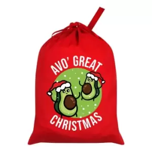 Grindstore AvoA' Great Christmas Santa Sack (One Size) (Red/Green)