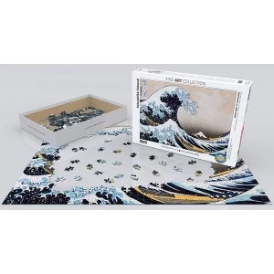 Great Wave Of Kanagawa Eurographic 1000 Piece Jigsaw Puzzle
