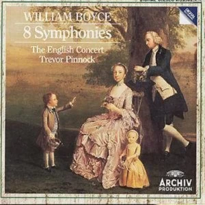 8 Symphonies by William Boyce CD Album