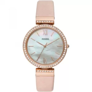 Fossil Madeline Blush Leather Watch