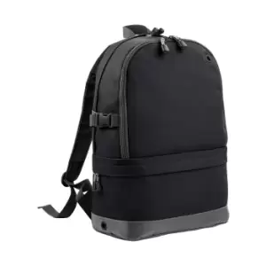 BagBase Backpack (18 Litres, 15.6" Laptop Compartment, Black)