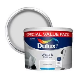 Dulux Walls & Ceilings Polished Pebble Matt Emulsion Paint 7.5L