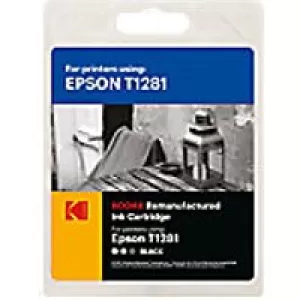 Kodak Epson Fox T1281 Black Ink Cartridge