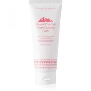 Too Cool For School Mineral Pink Salt Deep Cleansing Foam Deep-Cleansing Mousse with Exfoliating Effect 150ml