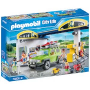 Playmobil City Life Fuel Station (70201)