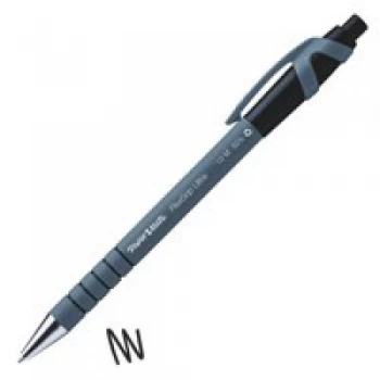Paper Mate Ballpoint Pen Flexgrip Ultra 1mm Black Pack of 12