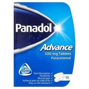 Panadol Advance Paracetamol 500mg Tablets 16s