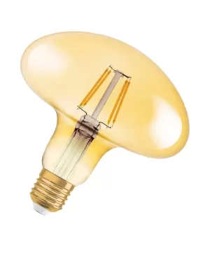 Osram Vintage 1906 LED 40W Mushroom Gold Filament Bulb