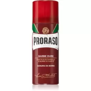 Proraso Red Shaving Foam Shaving Foam for Tough Stubble 50ml