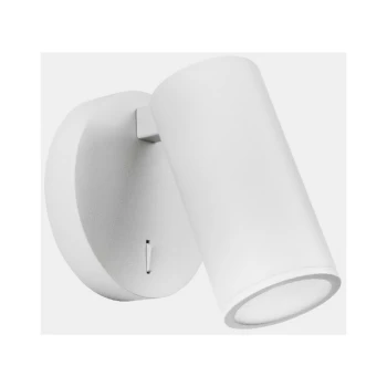 Leds-c4 Lighting - LEDS C4 Simply Single Spotlight Wall Lamp White GU10