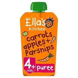 Ellas Kitchen Organic Carrots, Apples & Parsnips 4m+ 120g