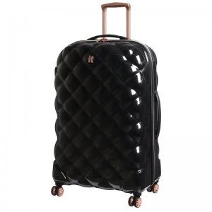 IT Luggage St Tropez Deux 8 Wheel Black Expander Suitcase