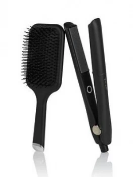 Ghd Gold; Gift Set With Paddle Brush And Heat Resistant Bag